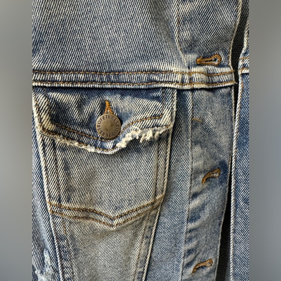Retrofete Rissa Denim Jacket Sz XS - Picture 7 of 10